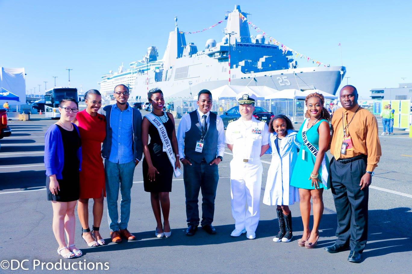 Thandi Chirwa - United States Navy Immigration Naturalization Inauguration Ceremony